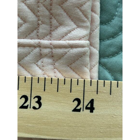 Adidas Pink ZigZag Textured Full Zip Jacket, Size Small - Picture 8 of 11